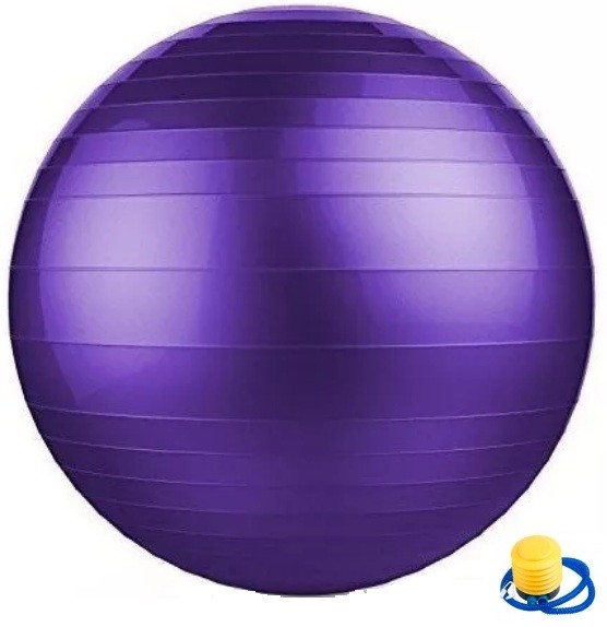 balon-gimnasia-con-bombin-75cm Balón Gimnasia con bombín 75cm - Imagen 1