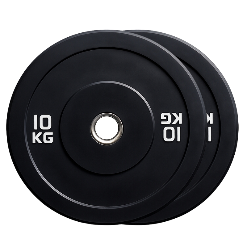 1 Par de Discos Olímpicos Bumper 10 kg (20 kg totales) - Imagen 1